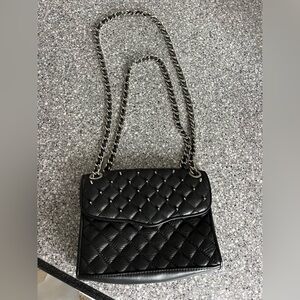 Rebecca Minkoff quilted mini affair black studded purse